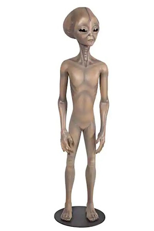 Life Size Alien Statue