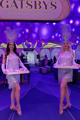 Flapper Girls with Trays